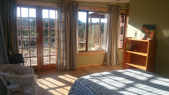 Wild Fox Hill Cabin - View from the main bedroom