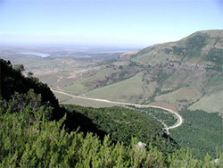 View of Tyume Valley, from the Bluff