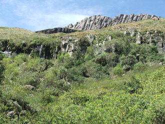 Crest of Hog 1 from the road